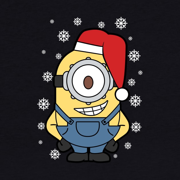 Minions Stuart Christmas by liora natalia